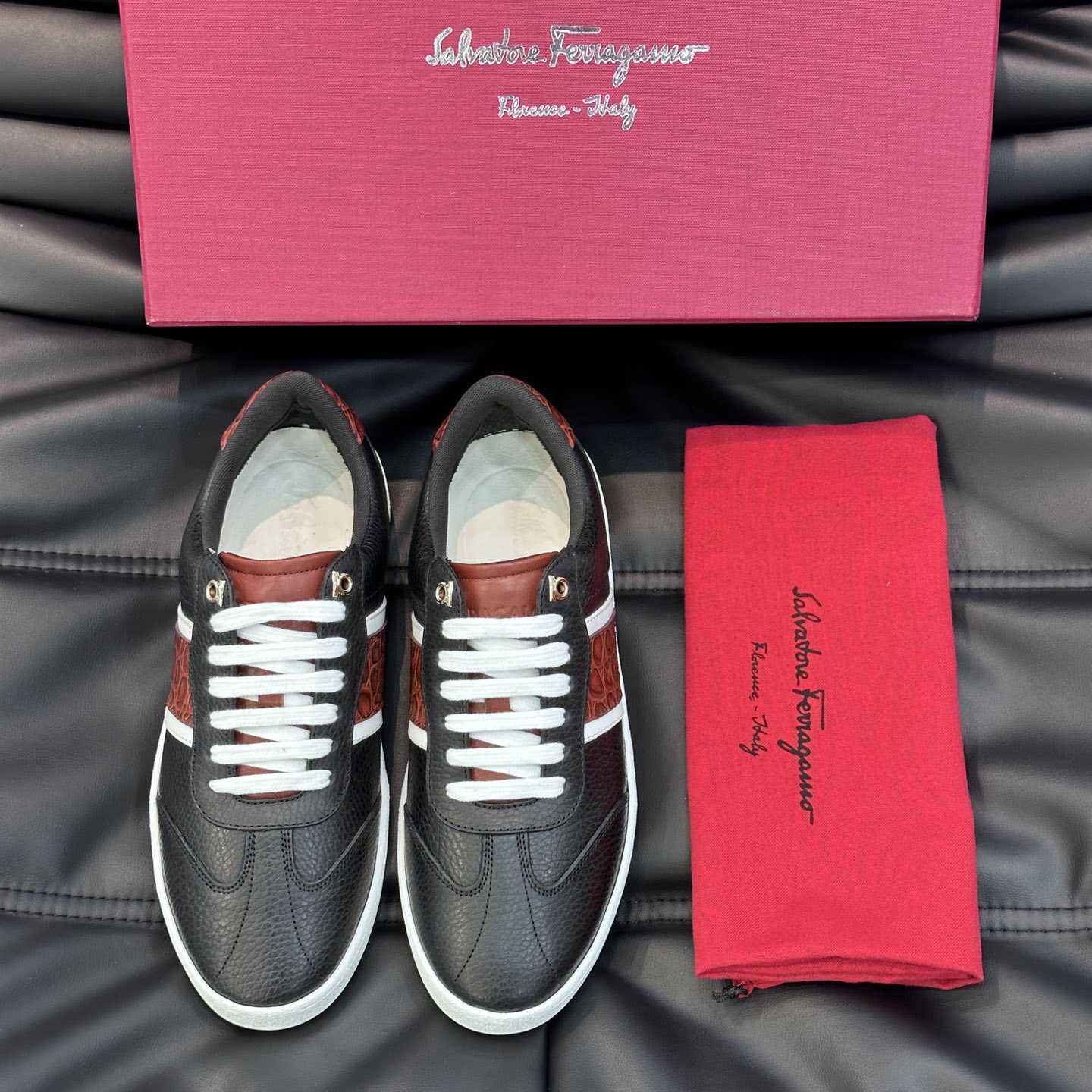 Ferragamo Low Cut Sneaker - PerfectKickZ