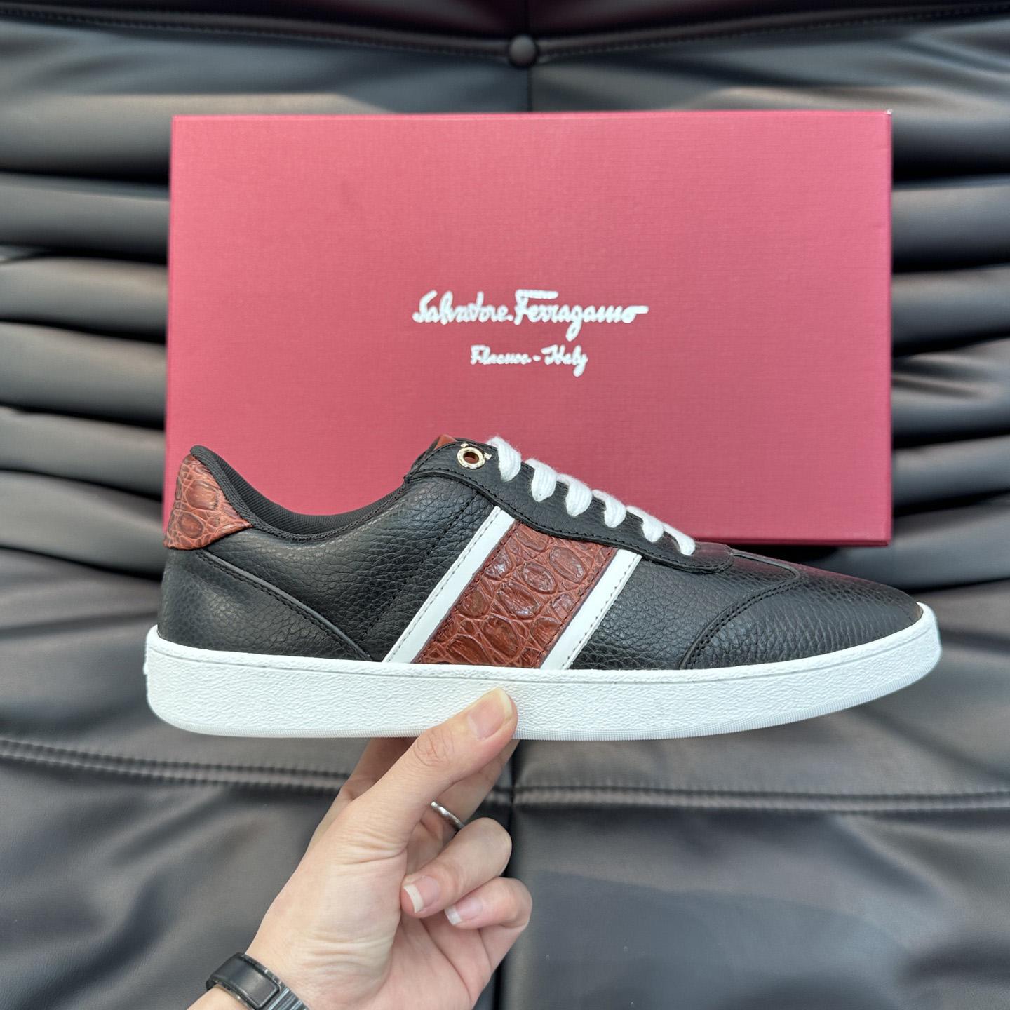 Ferragamo Low Cut Sneaker - PerfectKickZ