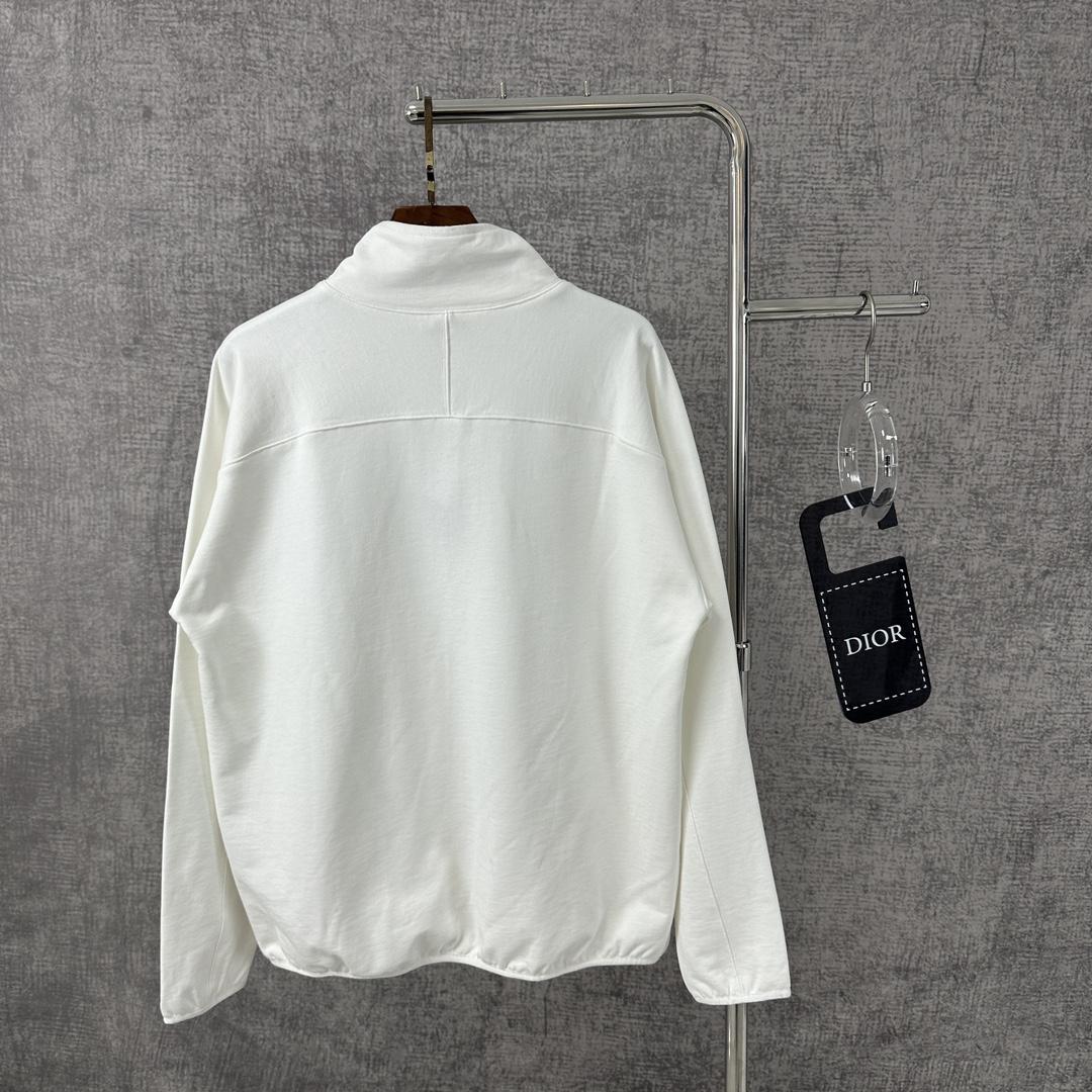 Dior Regular-fit Sweater With Stand Collar - PerfectKickZ