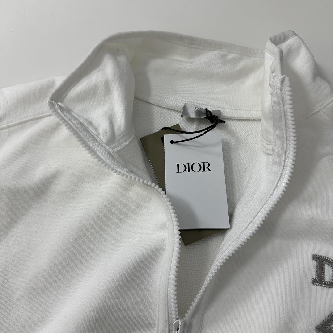 Dior Regular-fit Sweater With Stand Collar - PerfectKickZ