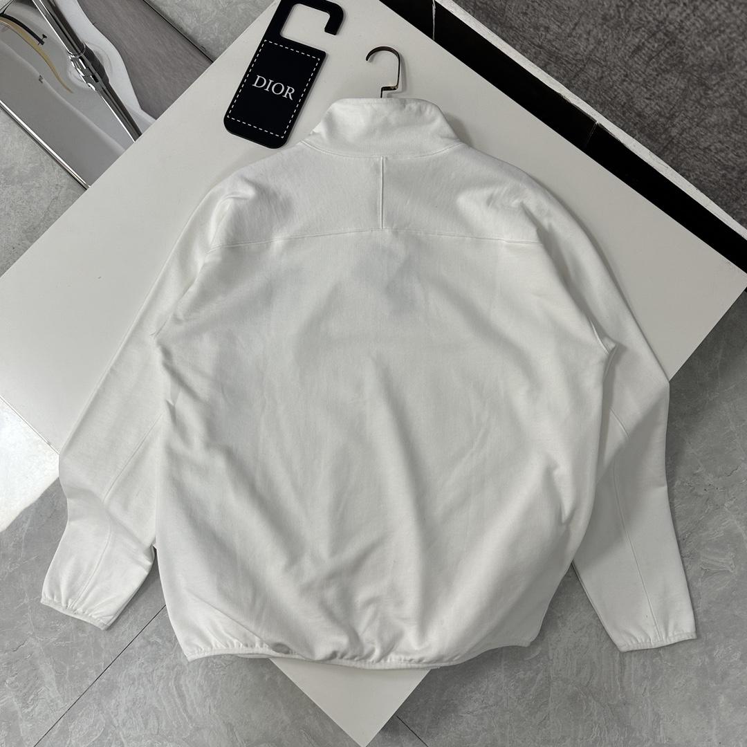 Dior Regular-fit Sweater With Stand Collar - PerfectKickZ