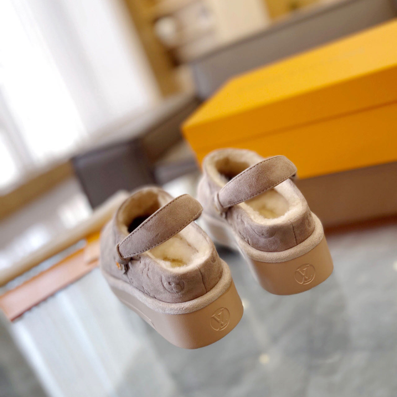 Louis Vuitton Aspen Platform Clog - PerfectKickZ