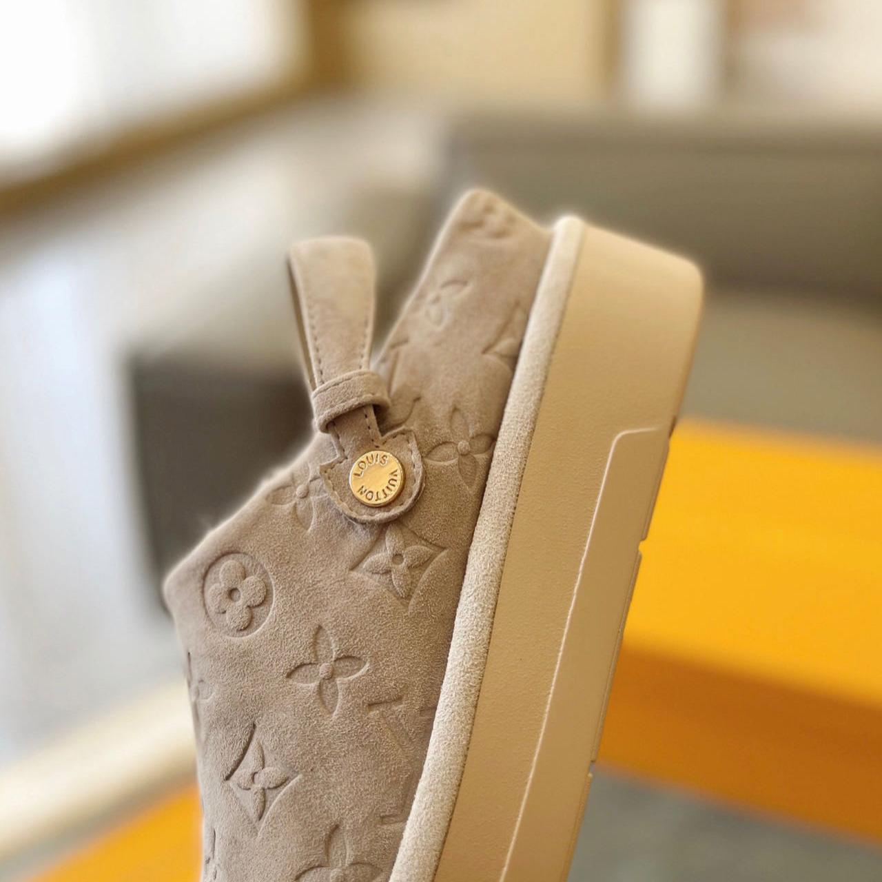 Louis Vuitton Aspen Platform Clog - PerfectKickZ