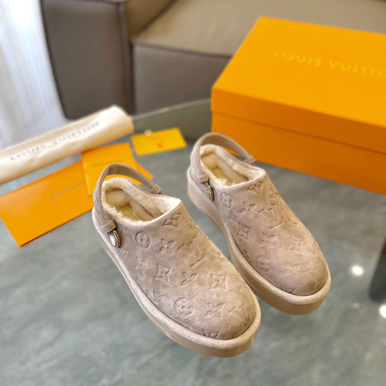 Louis Vuitton Aspen Platform Clog - PerfectKickZ