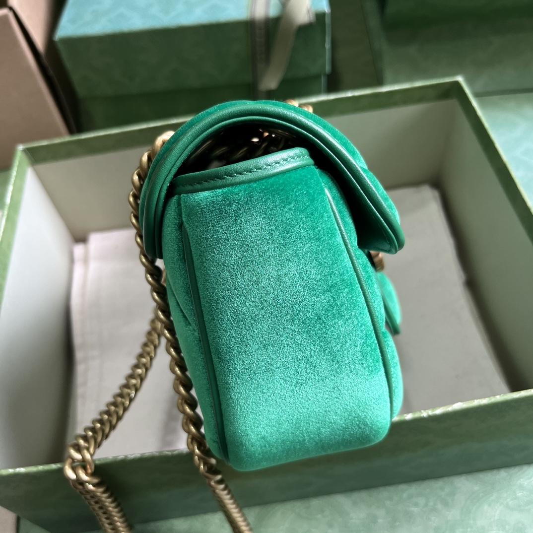 Gucci GG Marmont Mini Shoulder Bag - PerfectKickZ