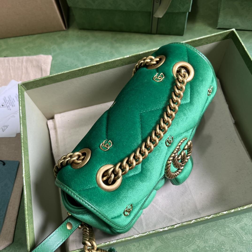 Gucci GG Marmont Mini Shoulder Bag - PerfectKickZ