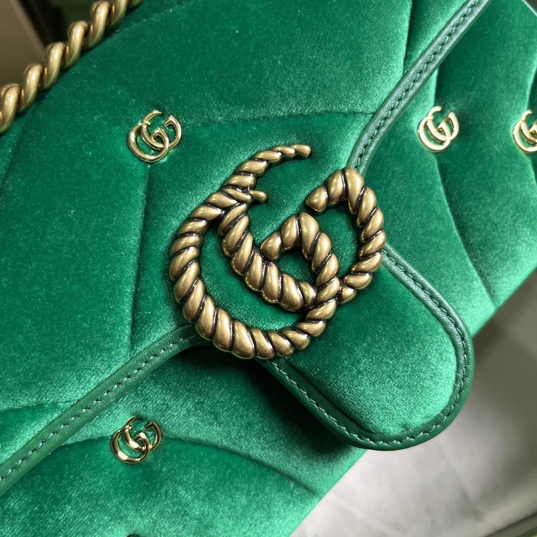 Gucci GG Marmont Mini Shoulder Bag - PerfectKickZ