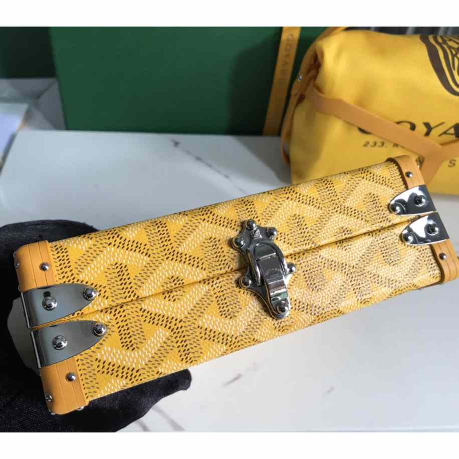 Goyard Minaudière Trunk Bag   - 