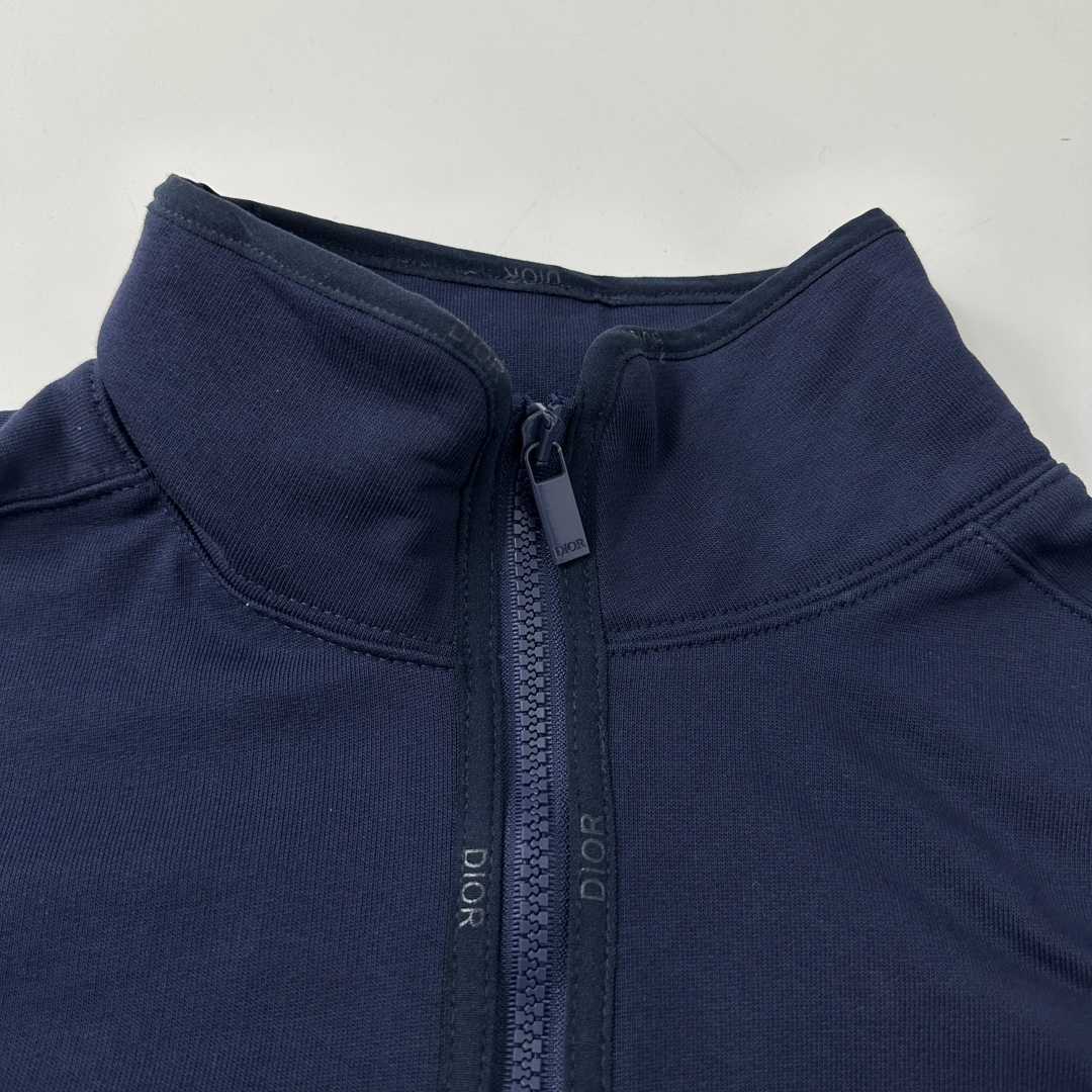 Dior Regular-fit Sweater With Stand Collar - PerfectKickZ