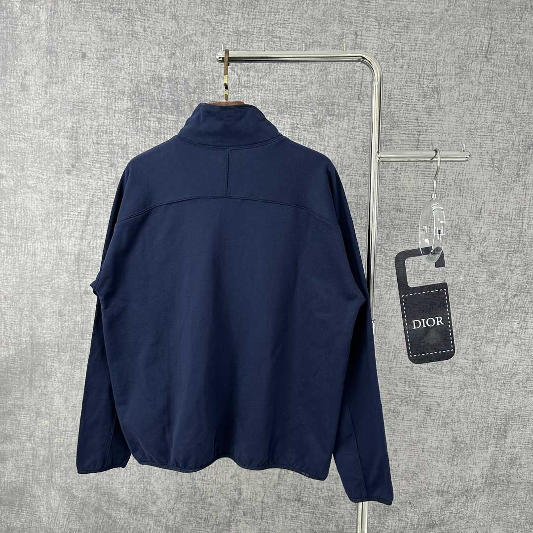 Dior Regular-fit Sweater With Stand Collar - PerfectKickZ