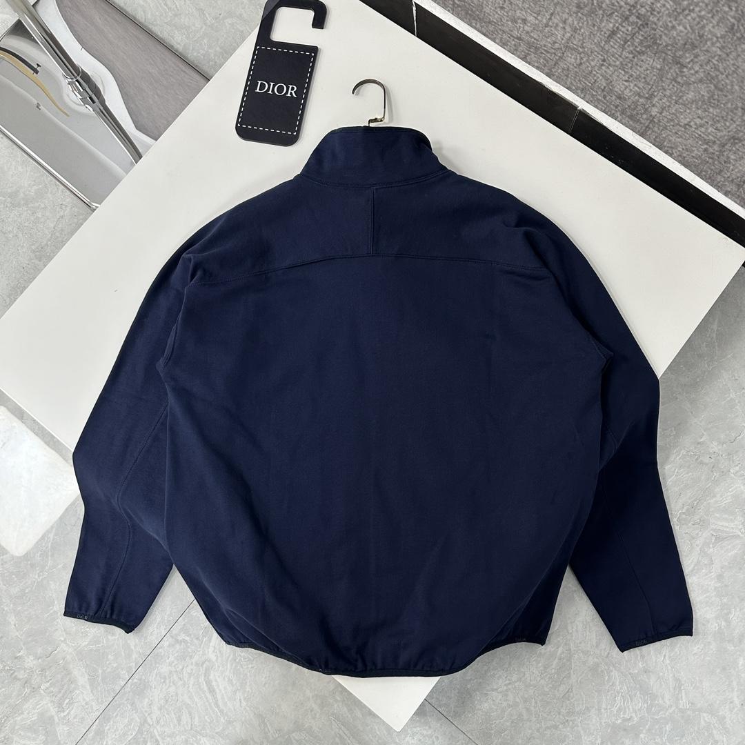 Dior Regular-fit Sweater With Stand Collar - PerfectKickZ