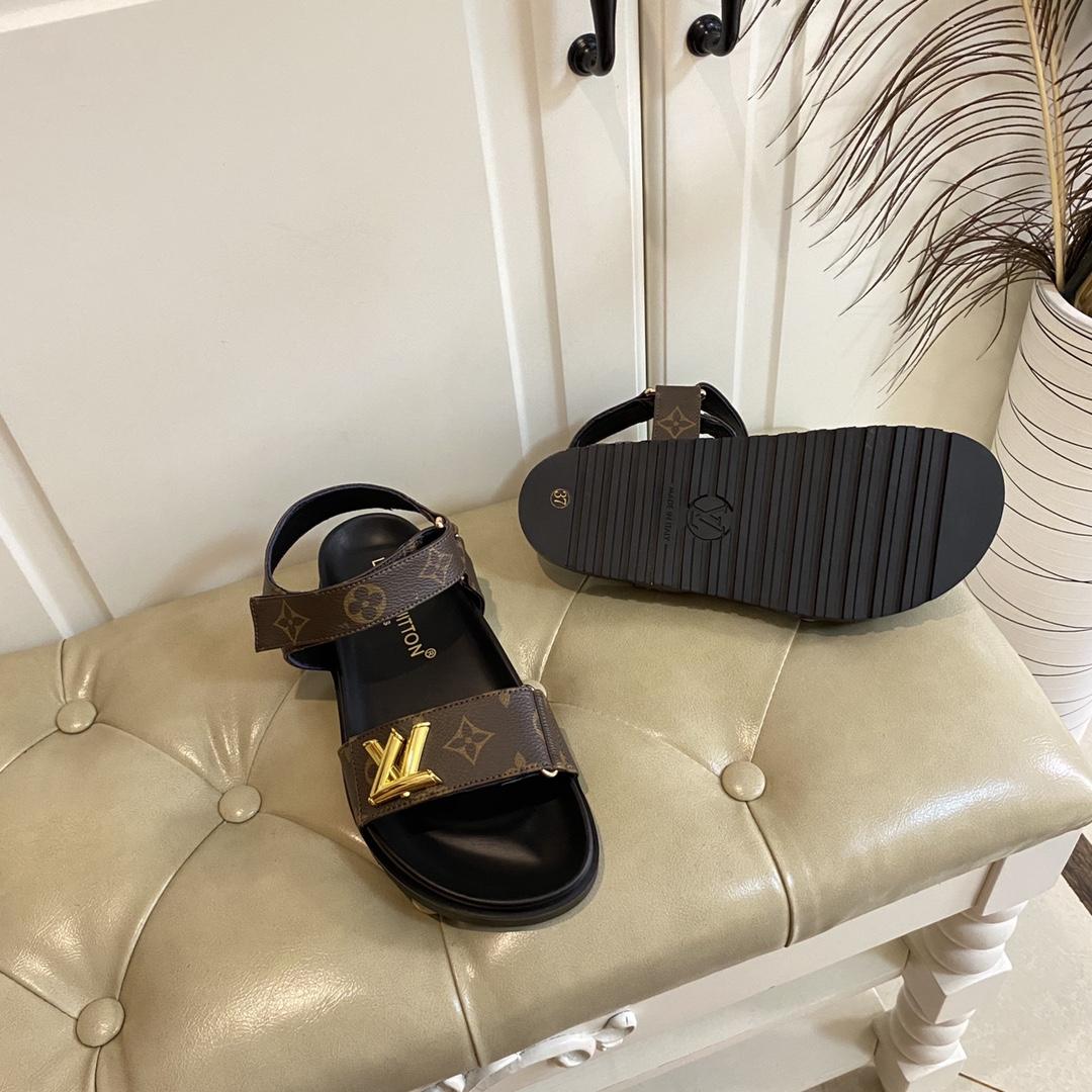 Louis Vuitton Monogram Comfort Flat Sandal    - PerfectKickZ