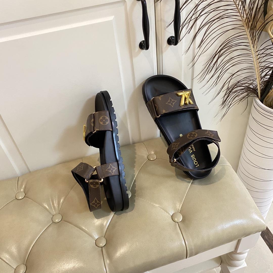 Louis Vuitton Monogram Comfort Flat Sandal    - PerfectKickZ