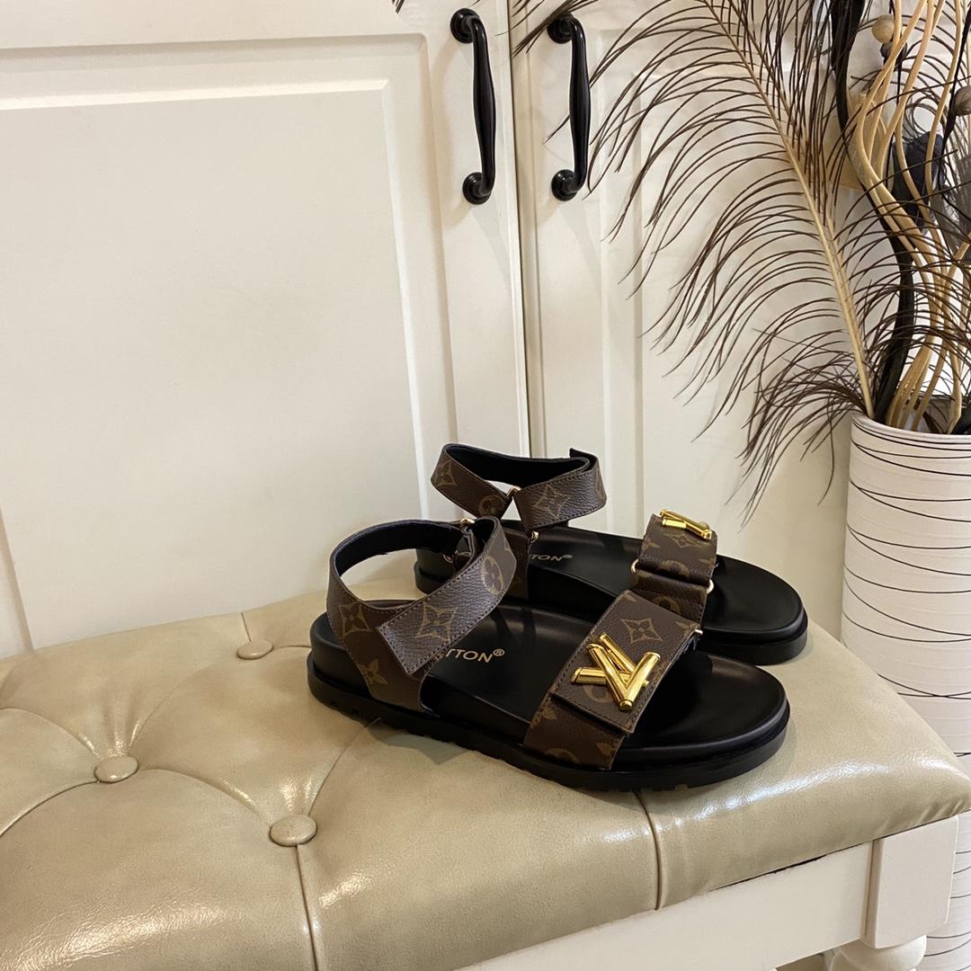 Louis Vuitton Monogram Comfort Flat Sandal    - PerfectKickZ