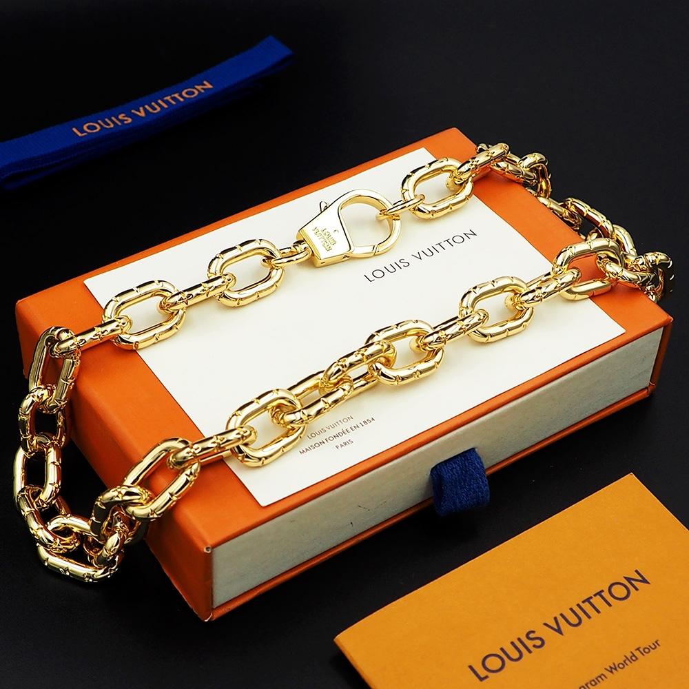 Louis Vuitto LV Crown Necklace   M01280 - PerfectKickZ