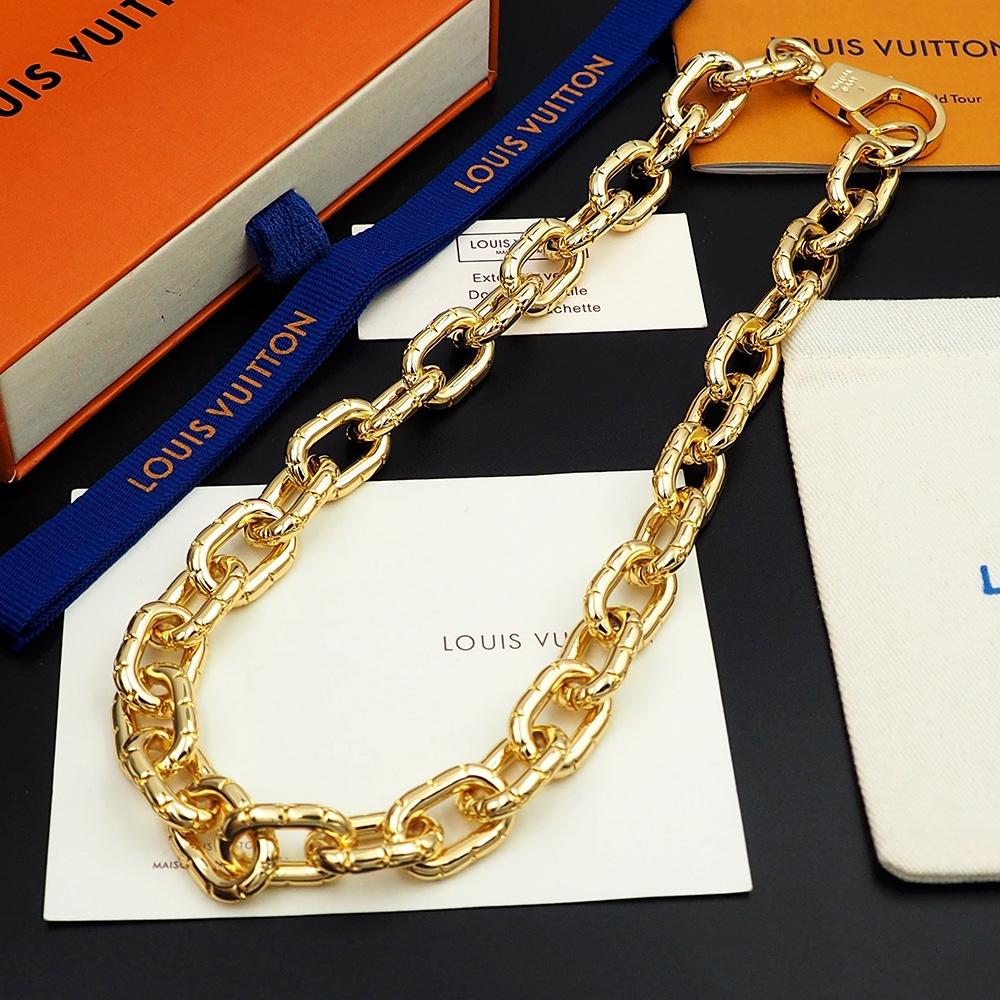 Louis Vuitto LV Crown Necklace   M01280 - PerfectKickZ