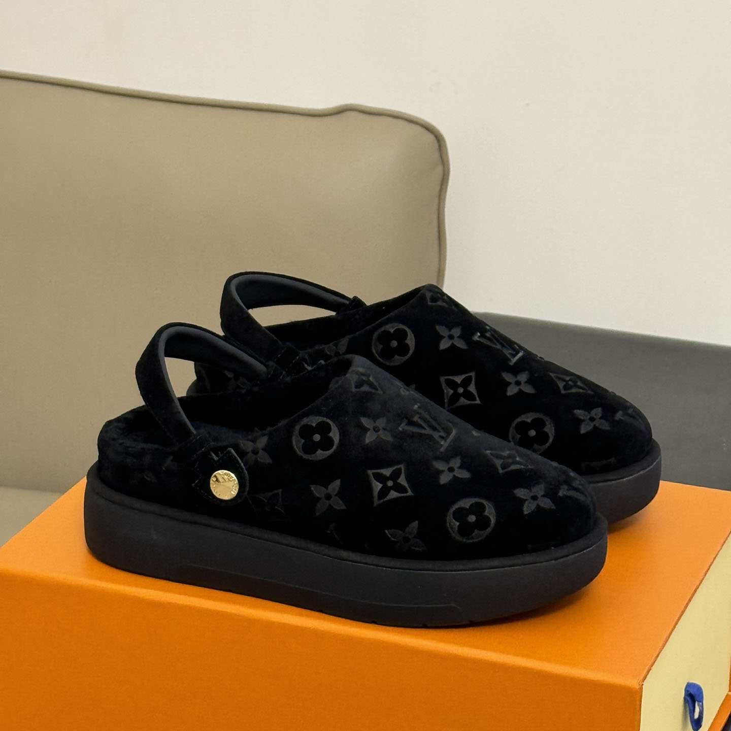Louis Vuitton Aspen Platform Clog - PerfectKickZ