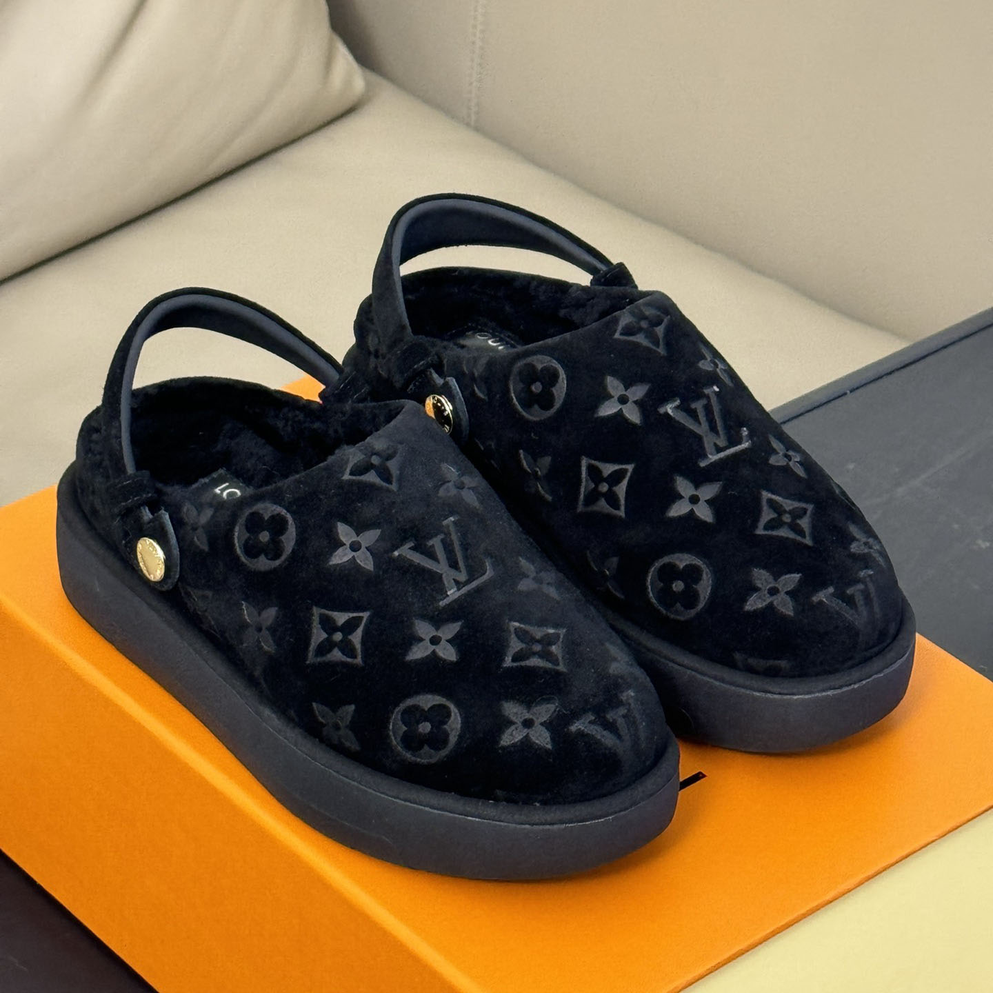 Louis Vuitton Aspen Platform Clog - PerfectKickZ