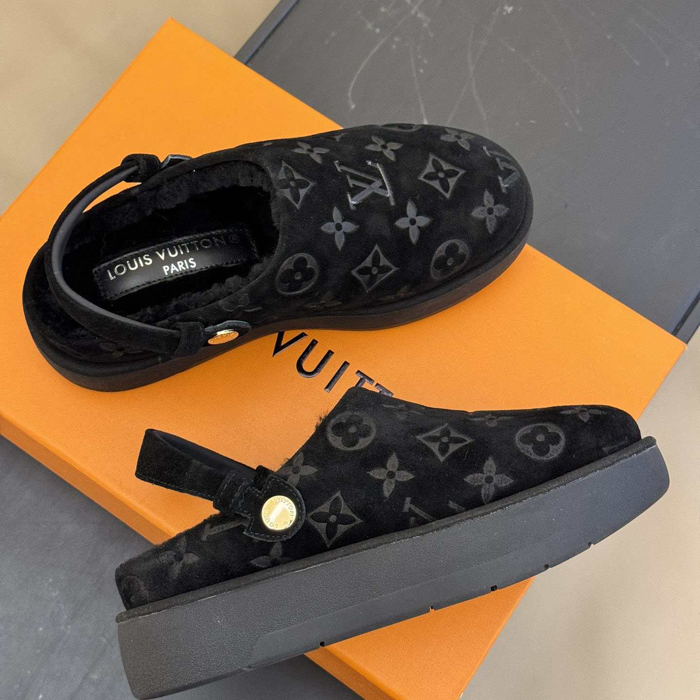 Louis Vuitton Aspen Platform Clog - 
