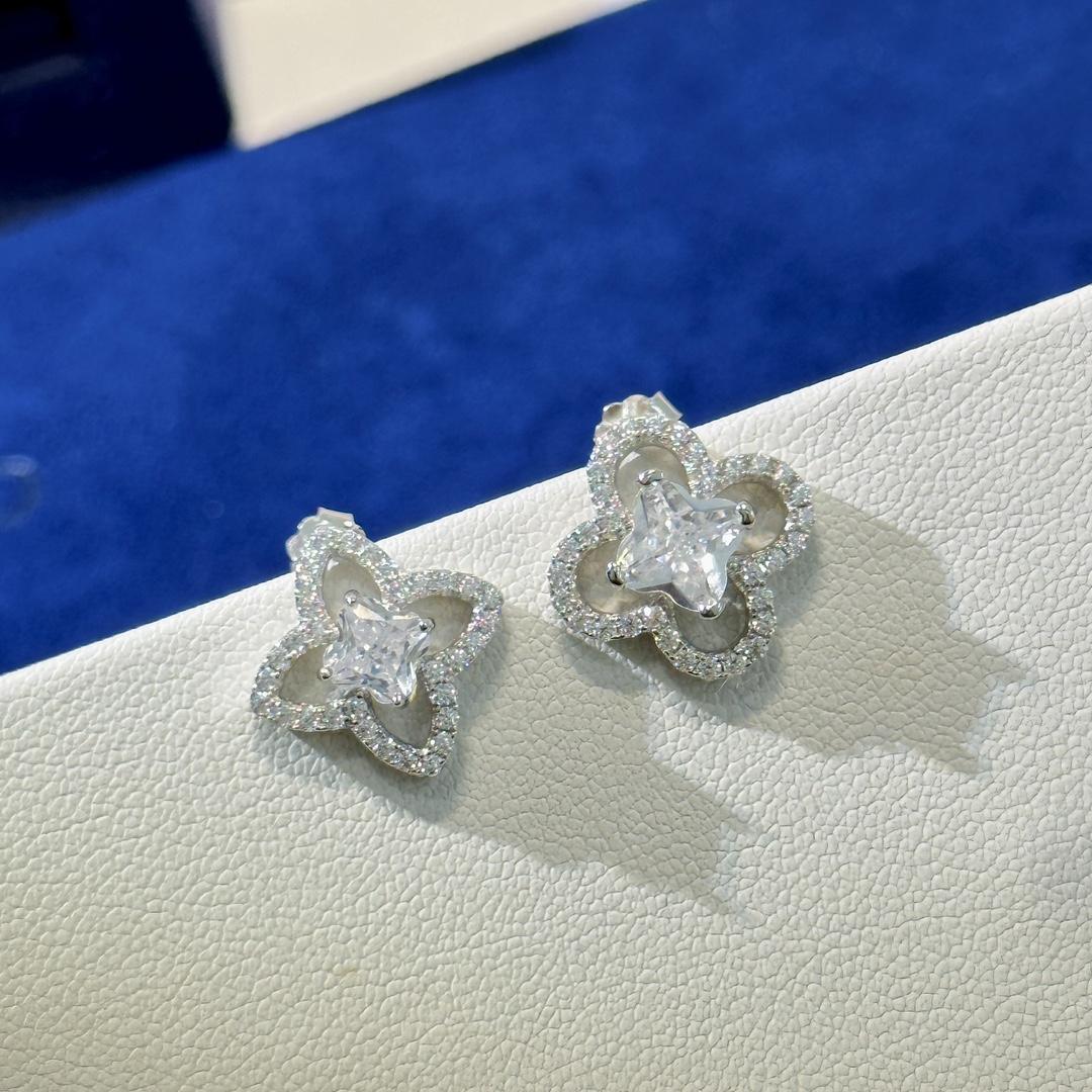 Louis Vuitton Monogram Earrings - PerfectKickZ