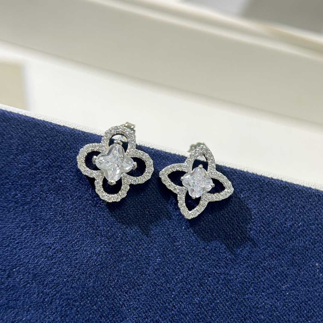 Louis Vuitton Monogram Earrings - PerfectKickZ