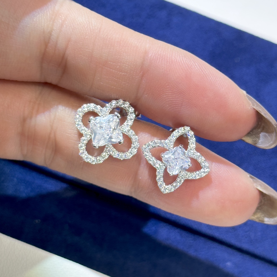 Louis Vuitton Monogram Earrings - PerfectKickZ
