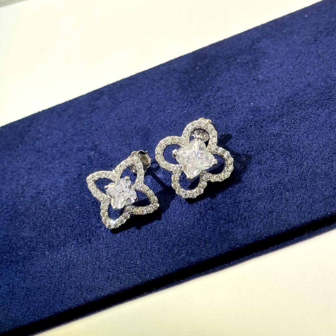 Louis Vuitton Monogram Earrings - PerfectKickZ