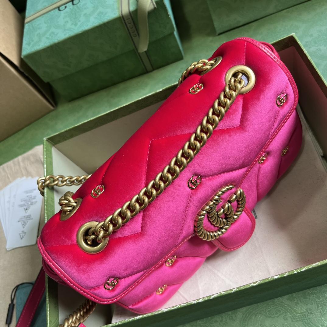 Gucci GG Marmont Small Shoulder Bag - PerfectKickZ
