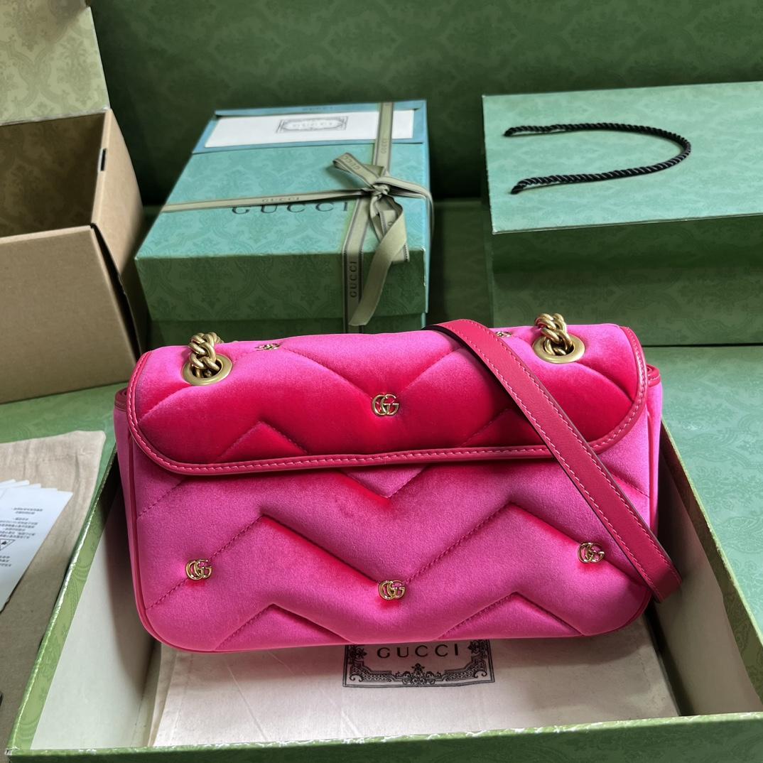 Gucci GG Marmont Small Shoulder Bag - PerfectKickZ