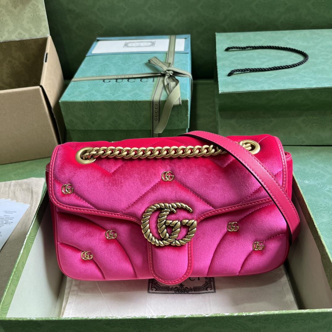 Gucci GG Marmont Small Shoulder Bag - PerfectKickZ