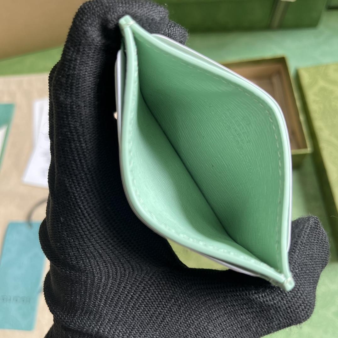 Gucci Card Case With Gucci Script - PerfectKickZ