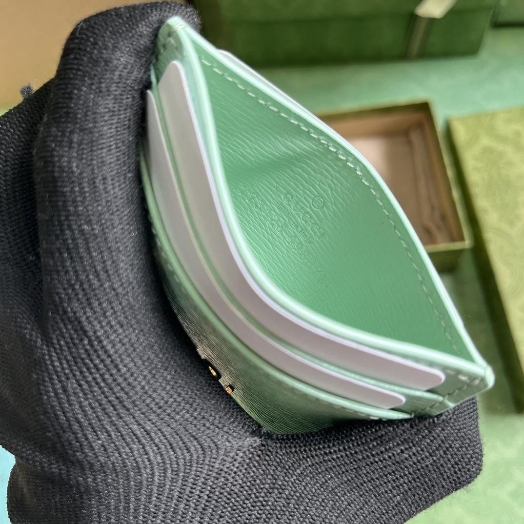 Gucci Card Case With Gucci Script - PerfectKickZ
