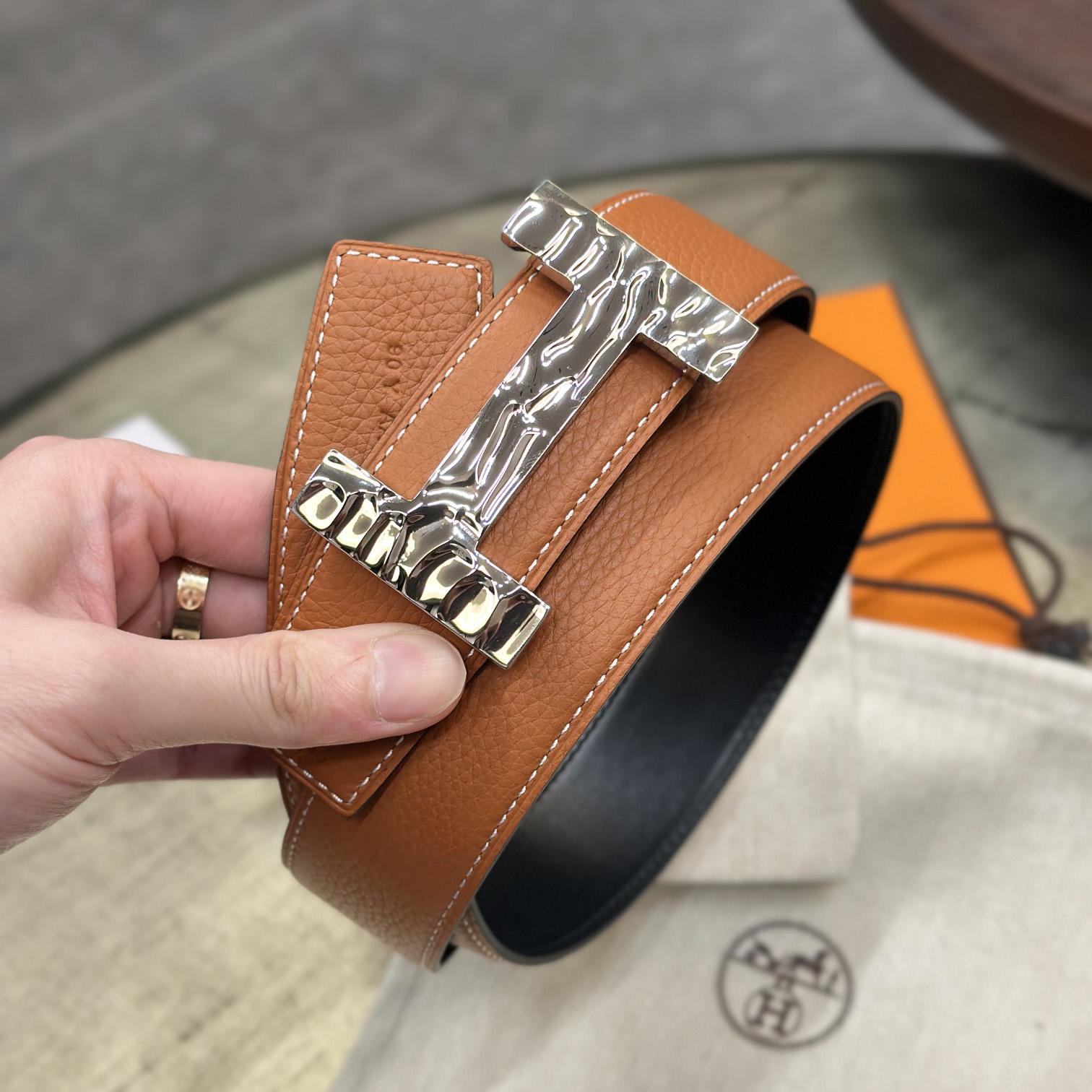 Hermes Quizz H2O Belt buckle & Reversible Leather Strap 38 mm - PerfectKickZ