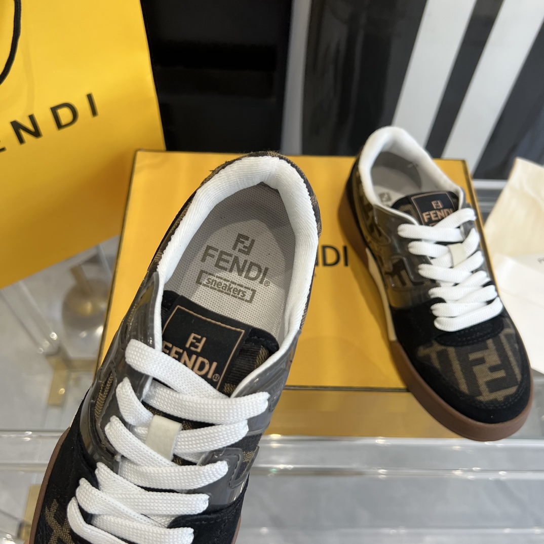 Fendi Fendi Match Lace-up Sneakers - PerfectKickZ