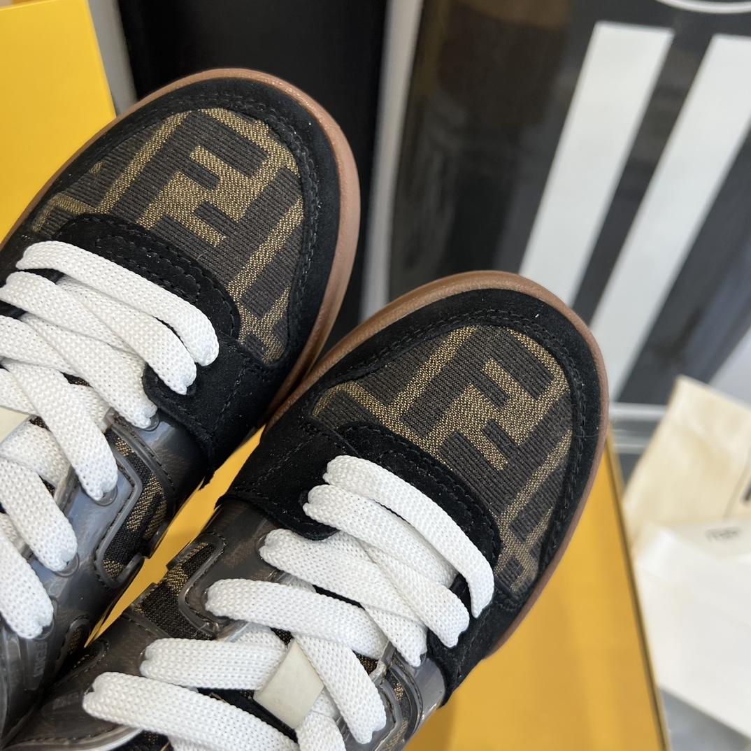 Fendi Fendi Match Lace-up Sneakers - PerfectKickZ