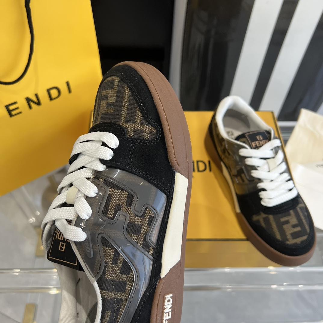 Fendi Fendi Match Lace-up Sneakers - PerfectKickZ
