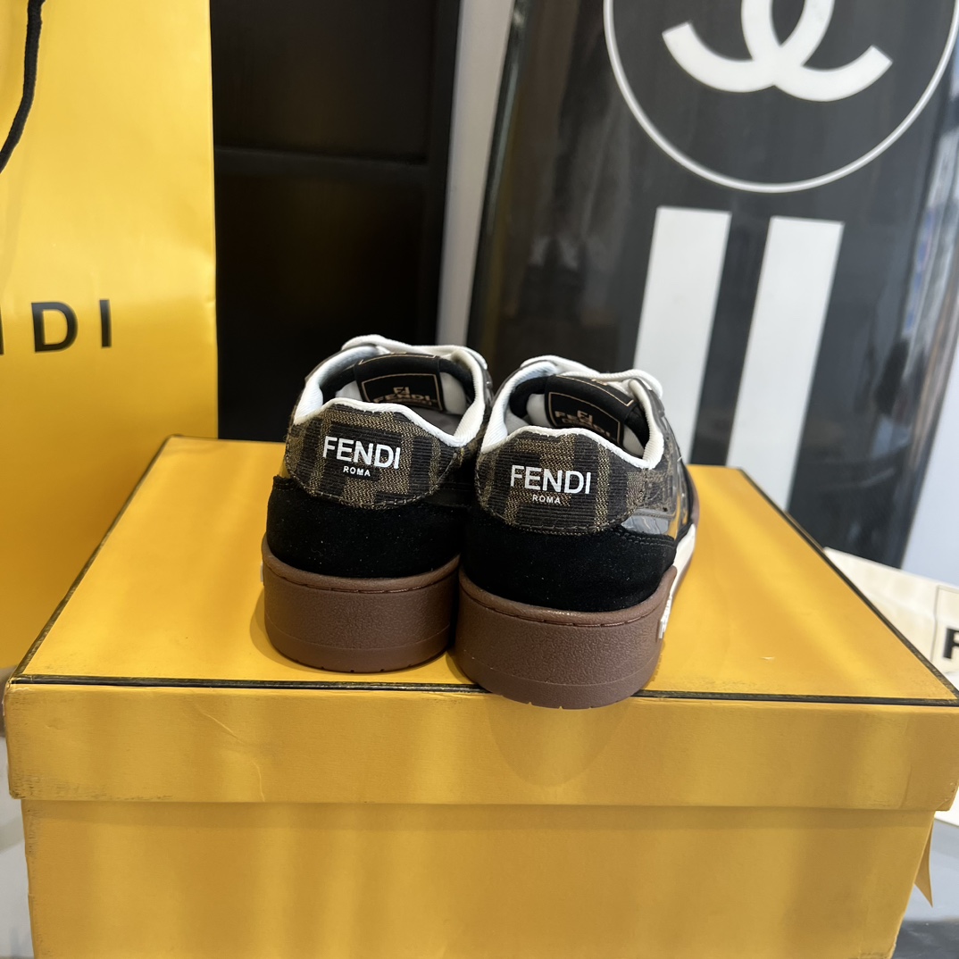 Fendi Fendi Match Lace-up Sneakers - PerfectKickZ