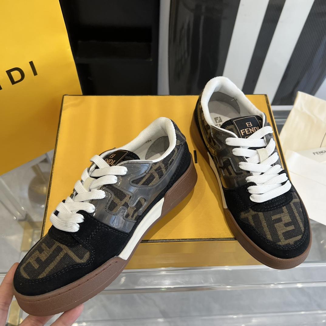 Fendi Fendi Match Lace-up Sneakers - PerfectKickZ
