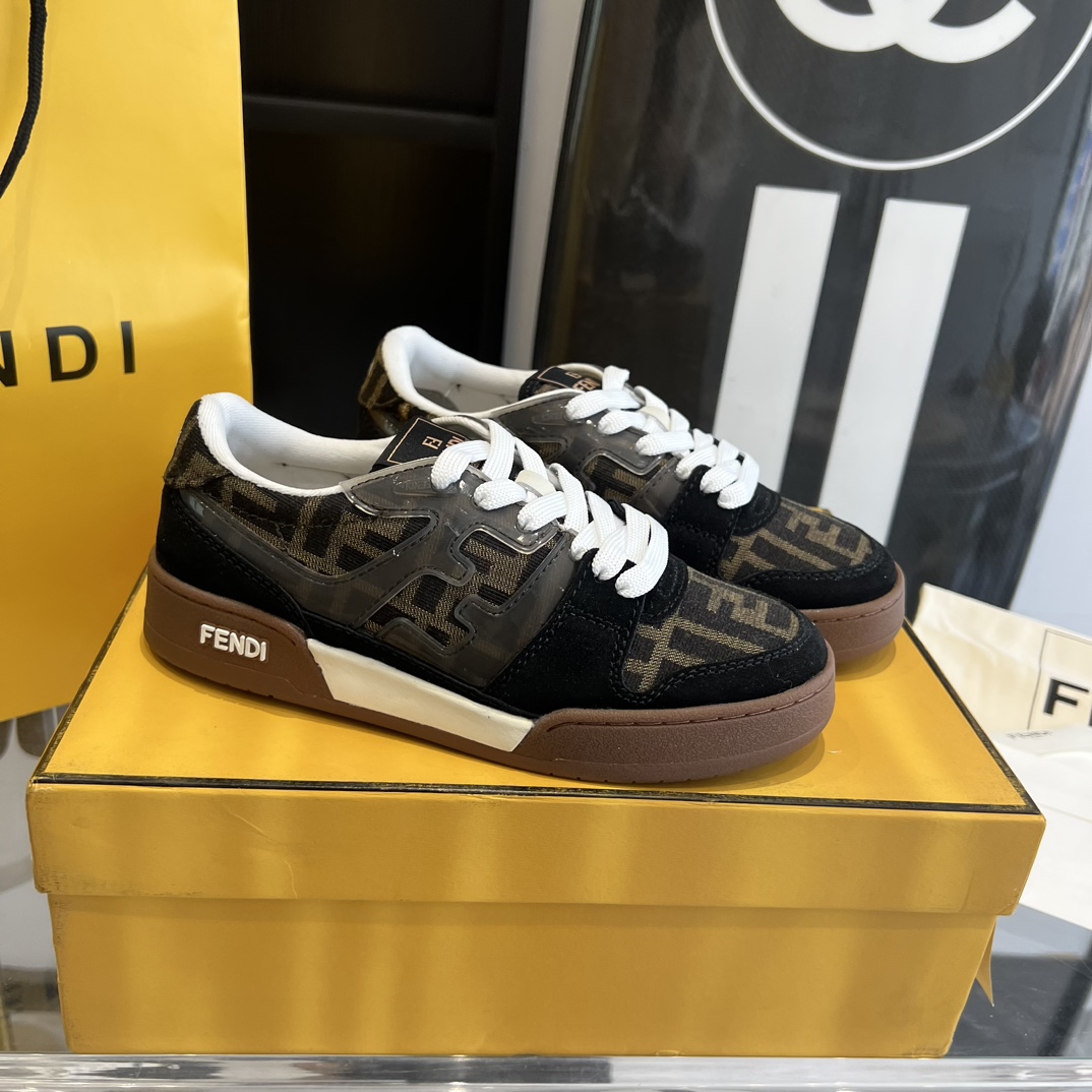Fendi Fendi Match Lace-up Sneakers - PerfectKickZ