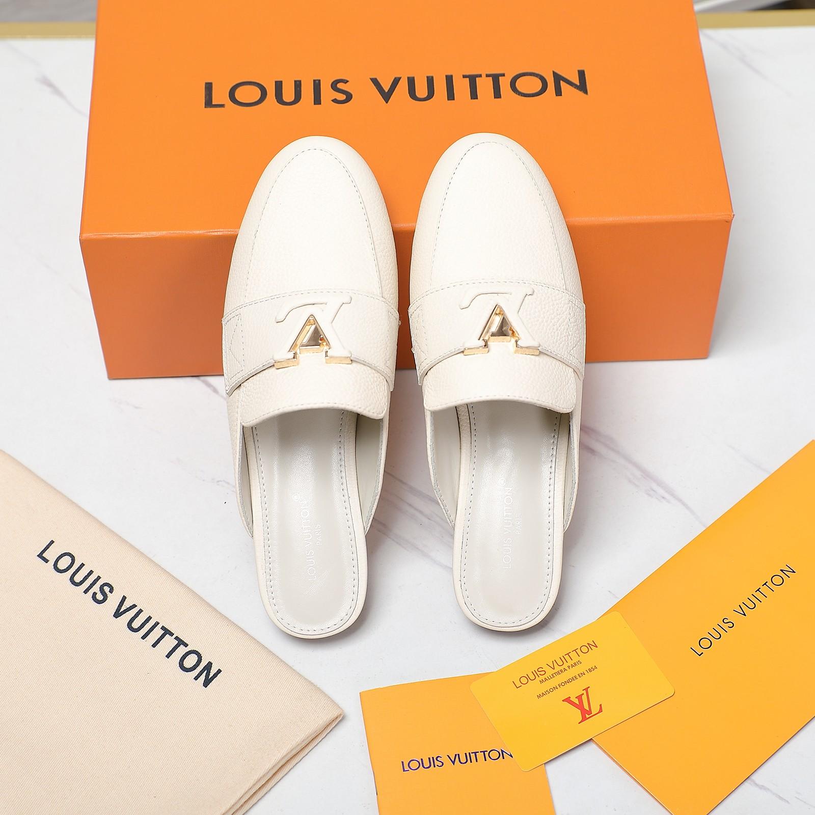 Louis Vuitton LV Capri Open Back Loafer - 