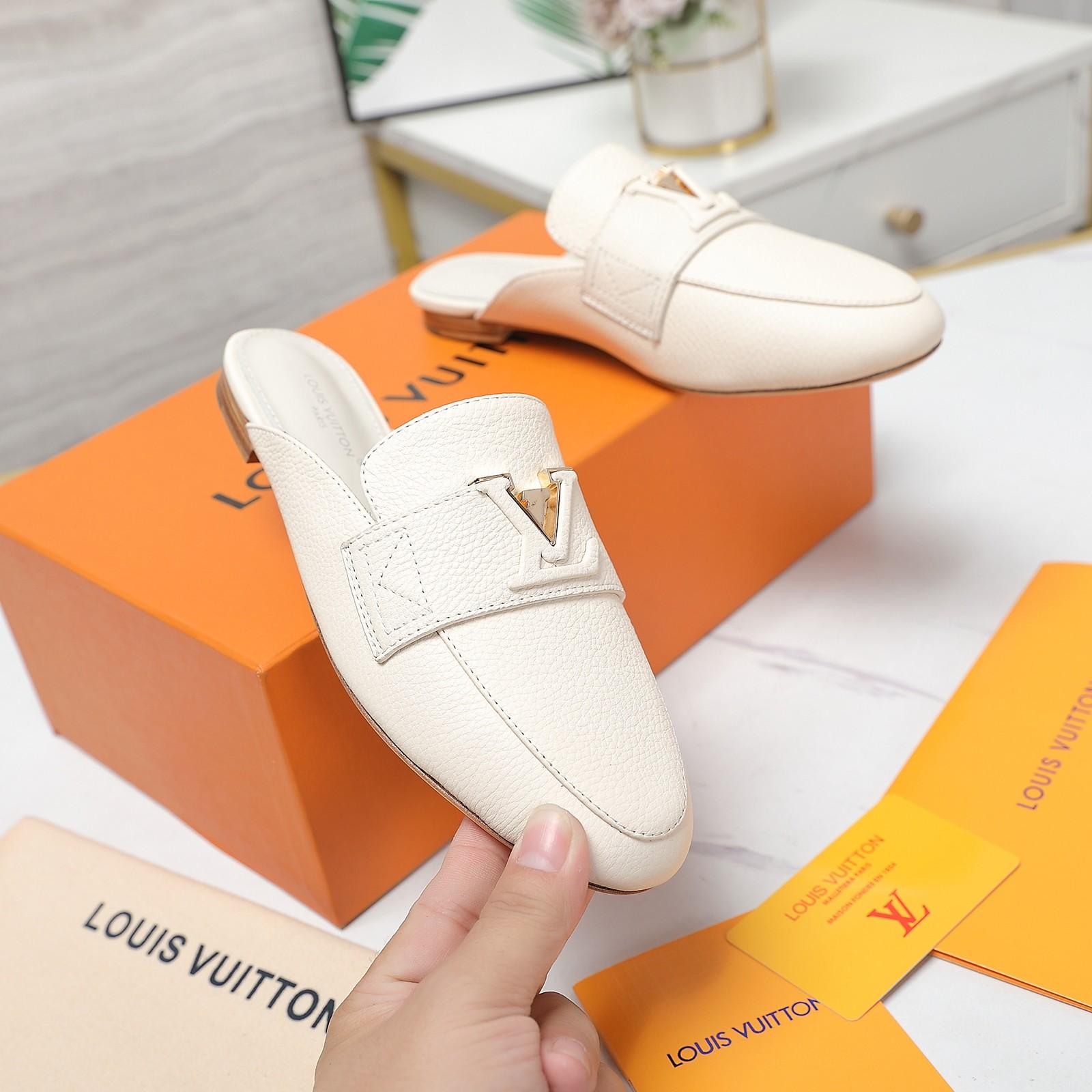 Louis Vuitton LV Capri Open Back Loafer - 