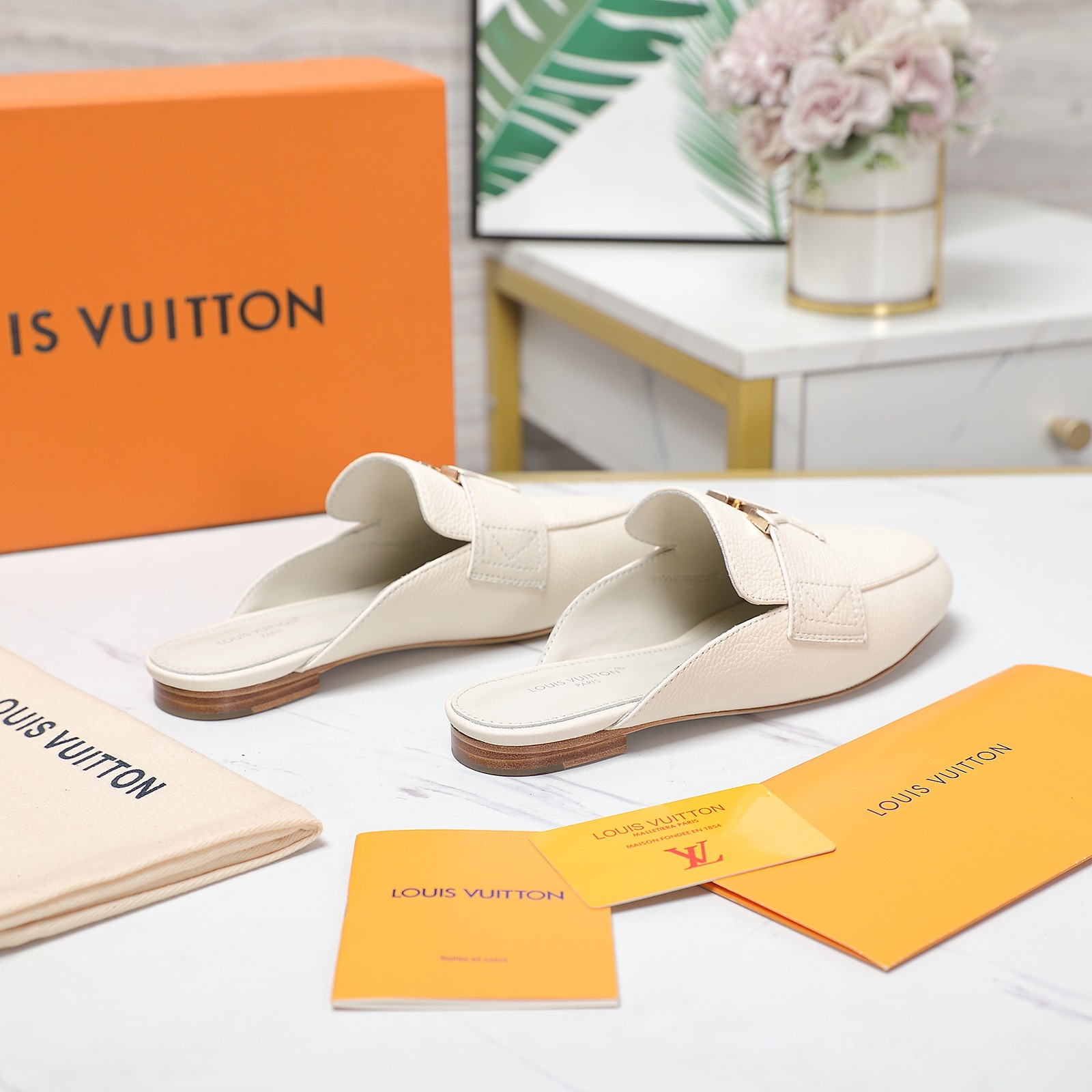 Louis Vuitton LV Capri Open Back Loafer - 
