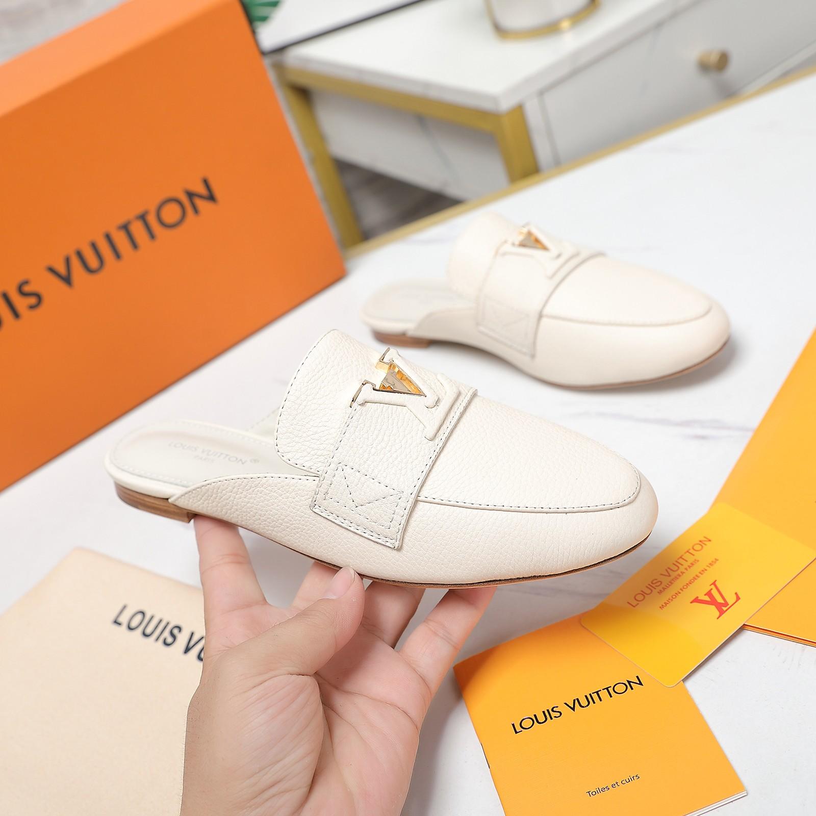 Louis Vuitton LV Capri Open Back Loafer - 