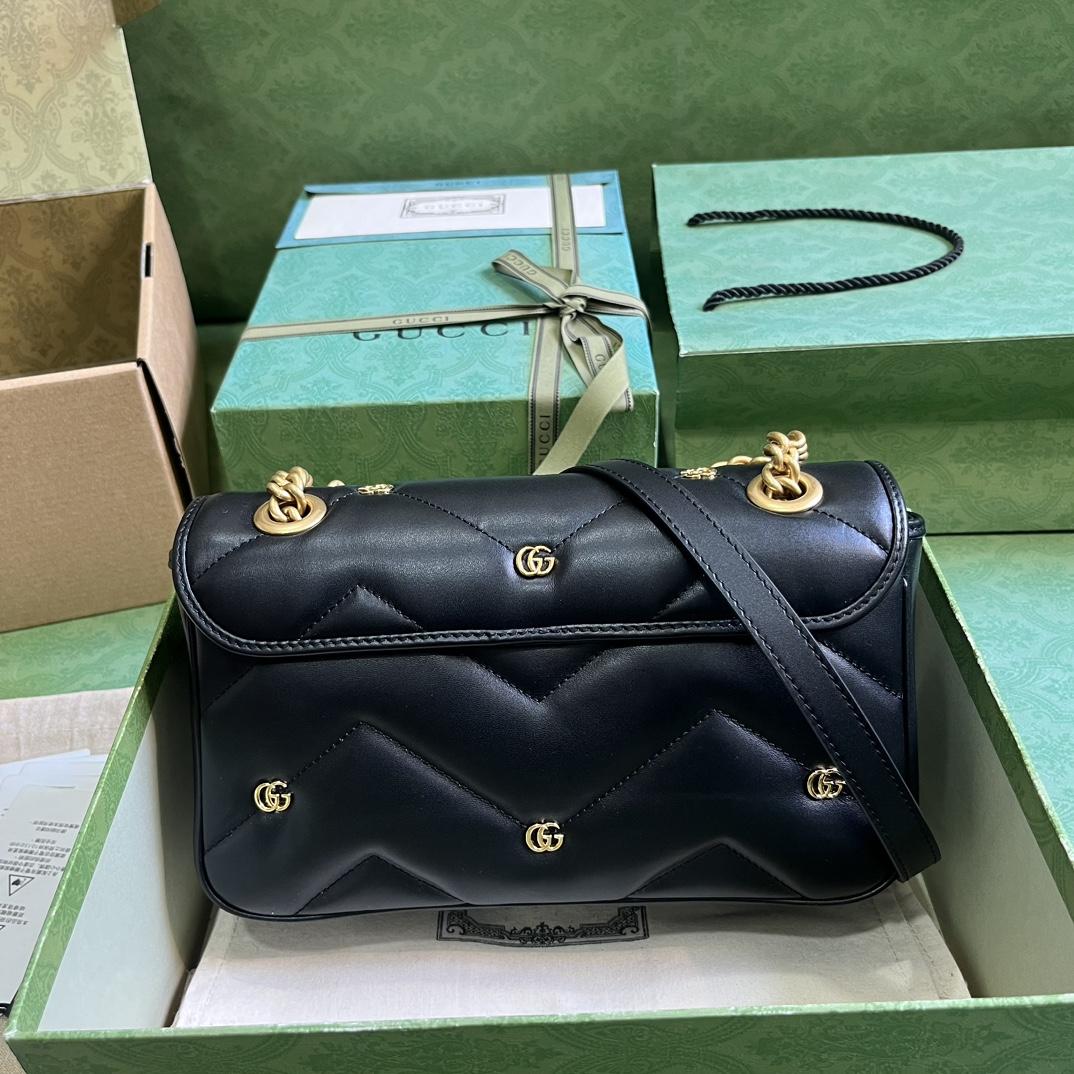Gucci GG Marmont Small Shoulder Bag - PerfectKickZ