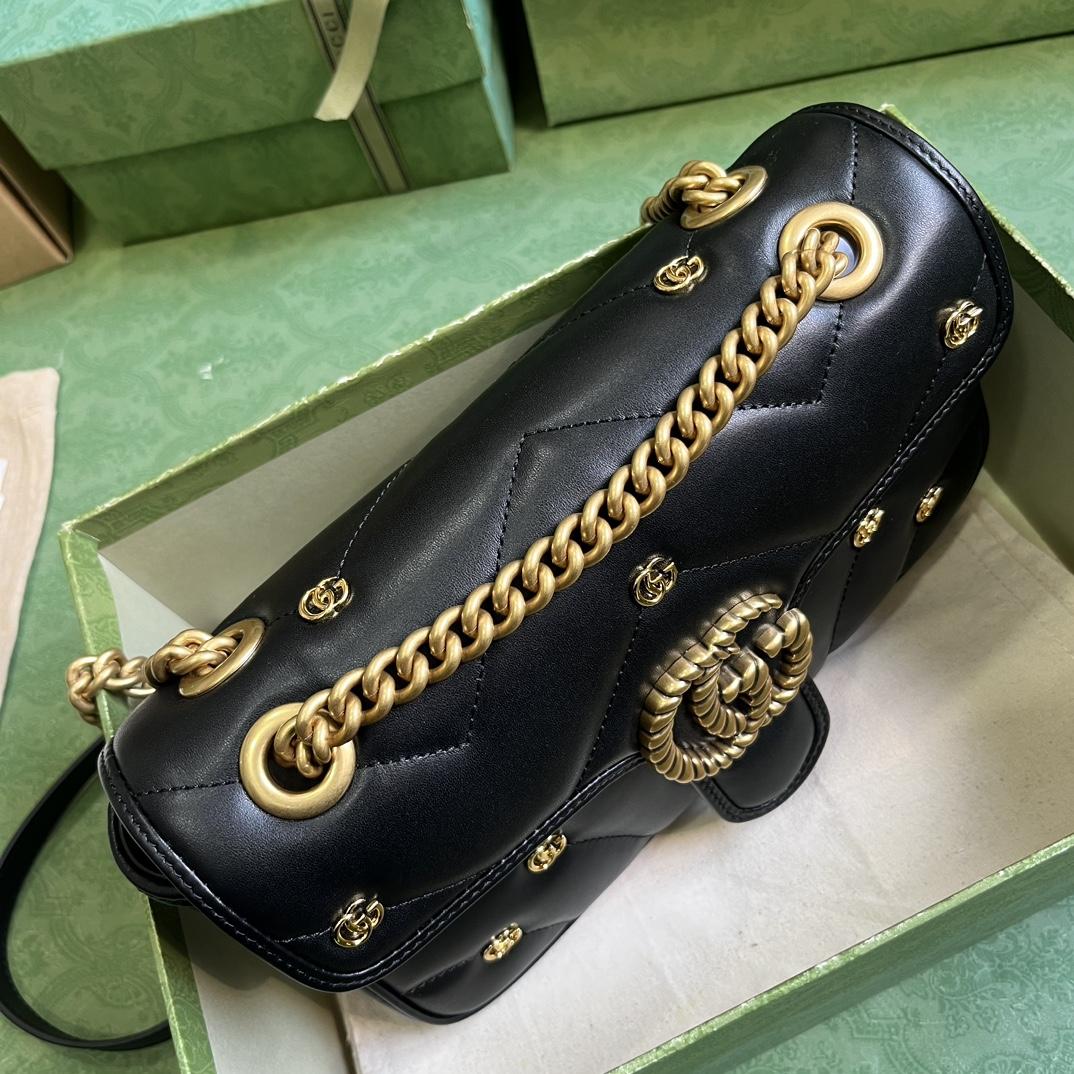 Gucci GG Marmont Small Shoulder Bag - PerfectKickZ