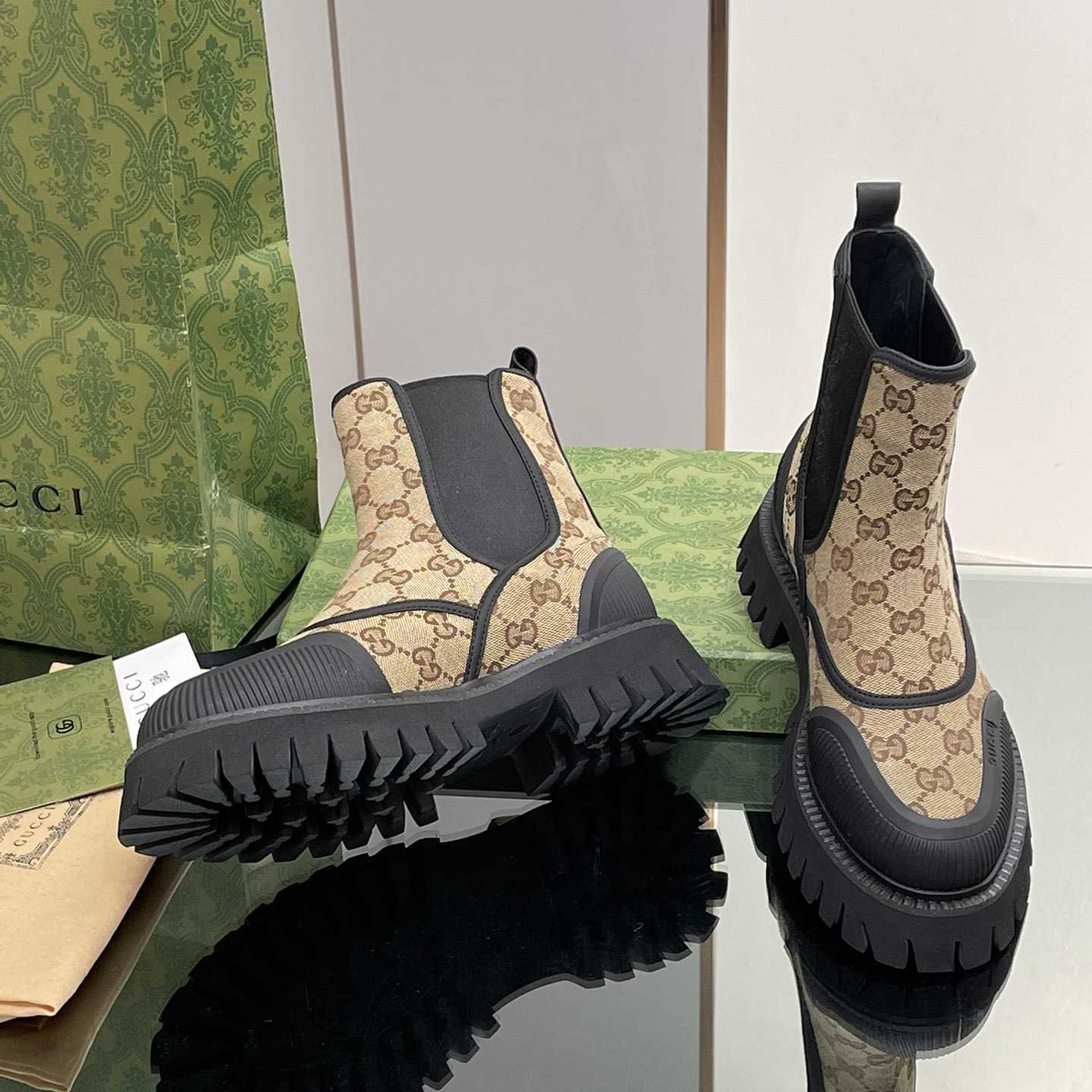 Gucci  GG ankle Boot - PerfectKickZ