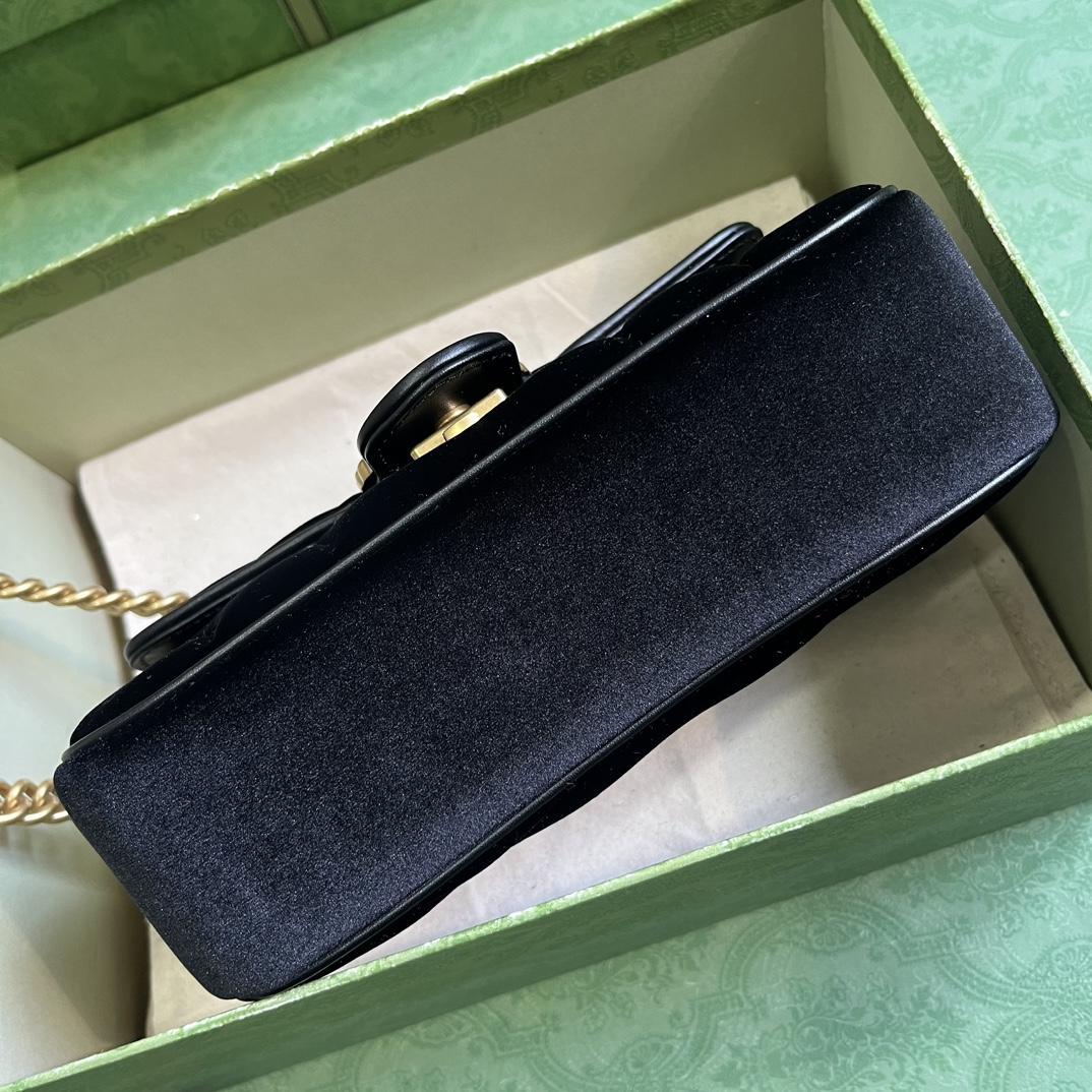 Gucci GG Marmont Mini Shoulder Bag - PerfectKickZ