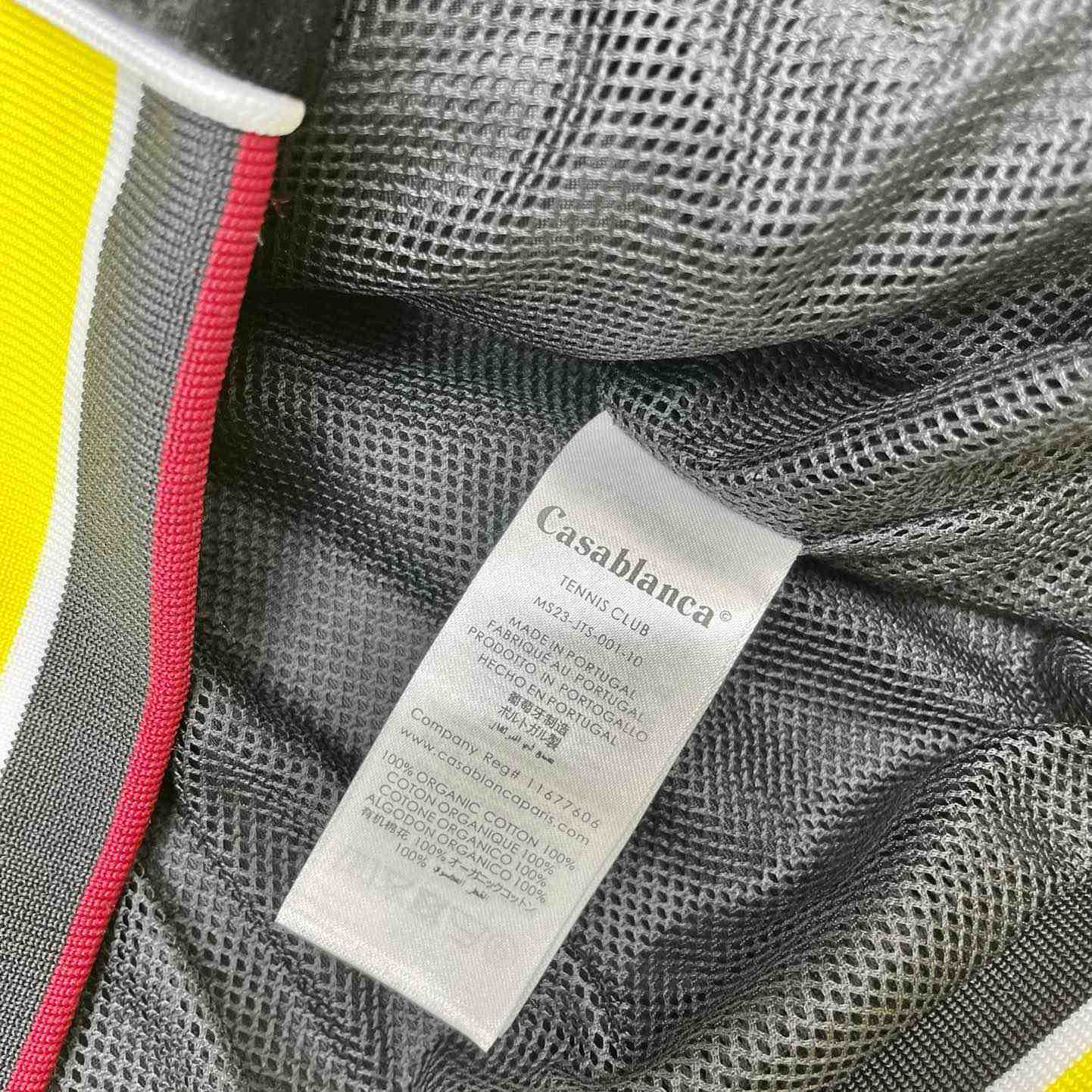 Casablanca Laurel Logo Patch Zipped Track Jacket - PerfectKickZ