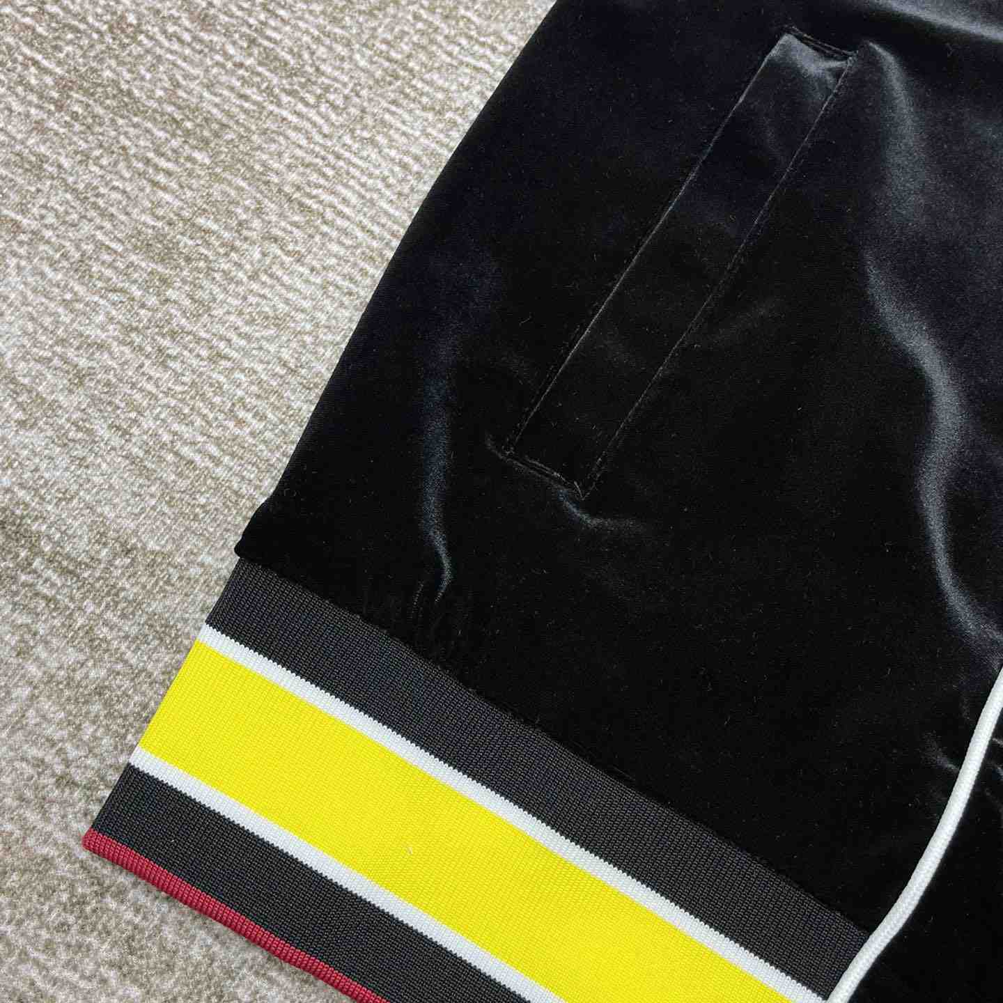 Casablanca Laurel Logo Patch Zipped Track Jacket - PerfectKickZ