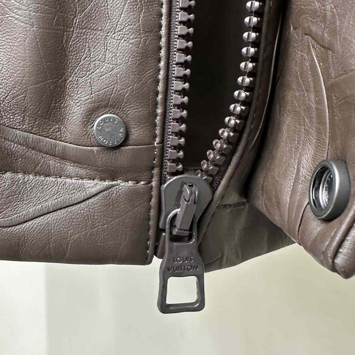 Louis Vuitton Compressed Leather Blouson - PerfectKickZ